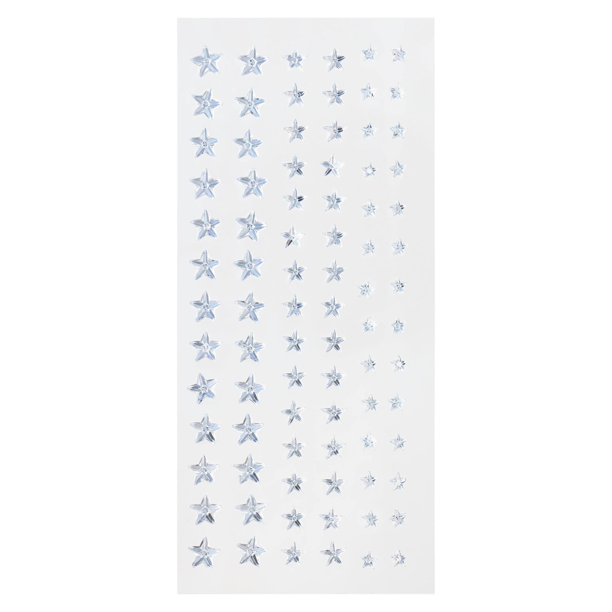 Clear Assorted Star Rhinestone Stickers by Recollections™
